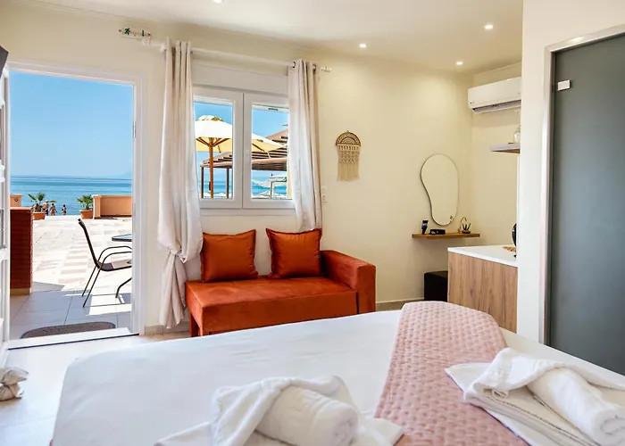 Hotel de apartamente Waterside Limenaria (Thasos)